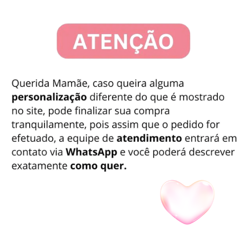 Saída Maternidade Colmeia com Cristais Swarovski Rosé